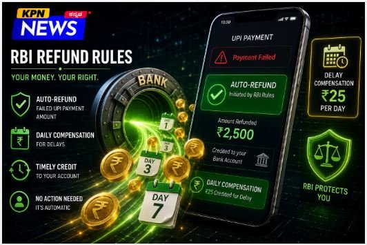 UPI Failed Transaction Refund RBI Rules