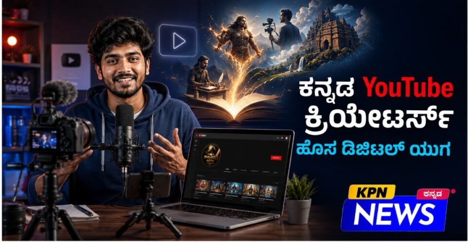 Kannada YouTube Creators Kalpanika Kathegalu AI Storytelling KPN News
