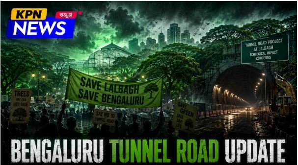 Bengaluru Tunnel Road Project Update Public Protest Lalbagh KPN News