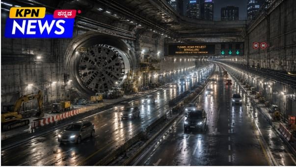 Bengaluru Tunnel Road Project Update Underground Highway Construction KPN News