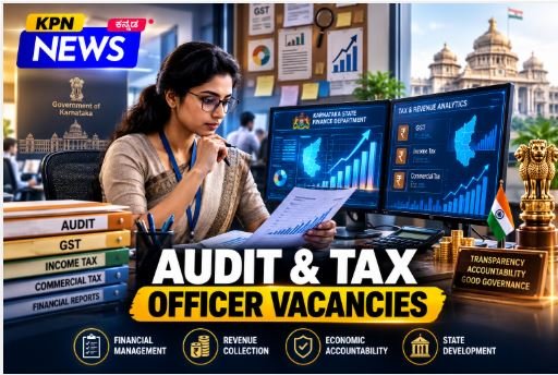 Karnataka Govt Jobs Recruitment 2026 Audit and Tax Officer Posts KPN News
