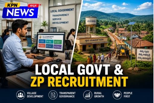 Karnataka Govt Jobs Recruitment 2026 Local Govt Zilla Panchayat Posts KPN News