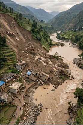 Nepal Flash Floods & Landslides
