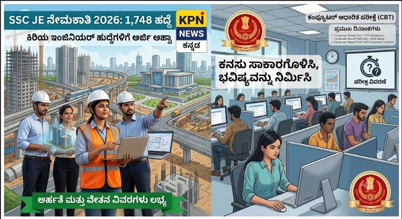 SSC JE Recruitment 2026: